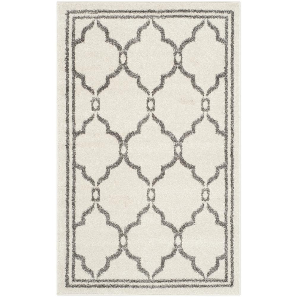 AMHERST, IVORY / GREY, 2'-6" X 4', Area Rug. Picture 1