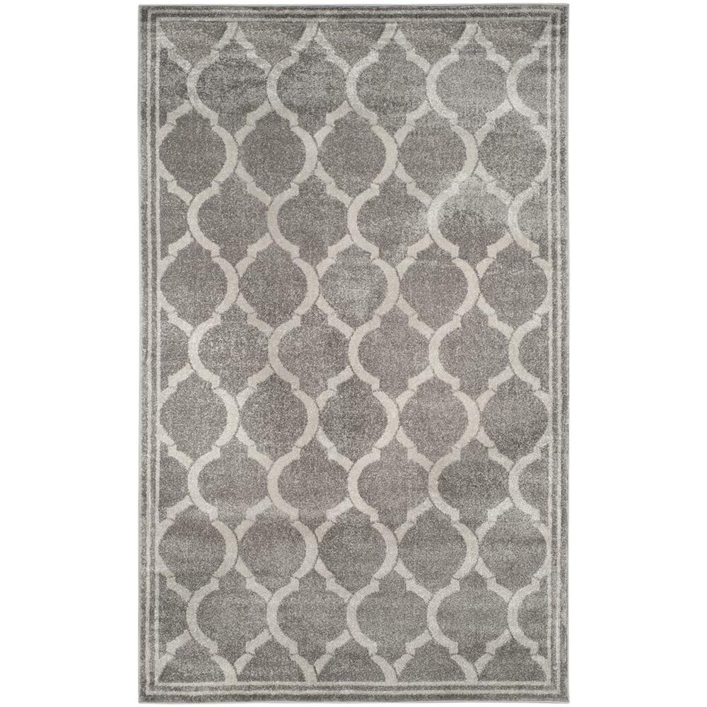 AMHERST, GREY / LIGHT GREY, 6' X 9', Area Rug, AMT415C-6. The main picture.