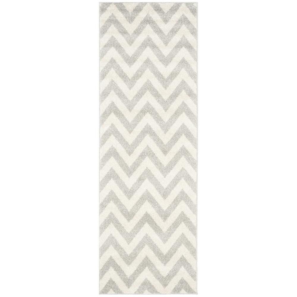 AMHERST, LIGHT GREY / BEIGE, 2'-3" X 9', Area Rug, AMT419B-29. Picture 1