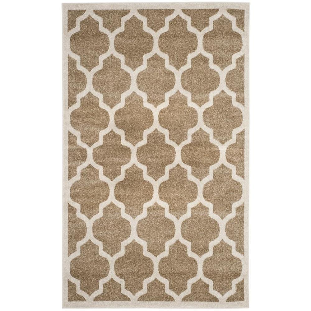 AMHERST, WHEAT / BEIGE, 5' X 8', Area Rug, AMT420S-5. Picture 1