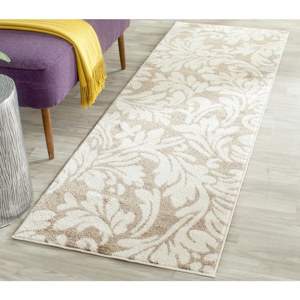 AMHERST, WHEAT / BEIGE, 2'-3" X 9', Area Rug, AMT425S-29. Picture 1