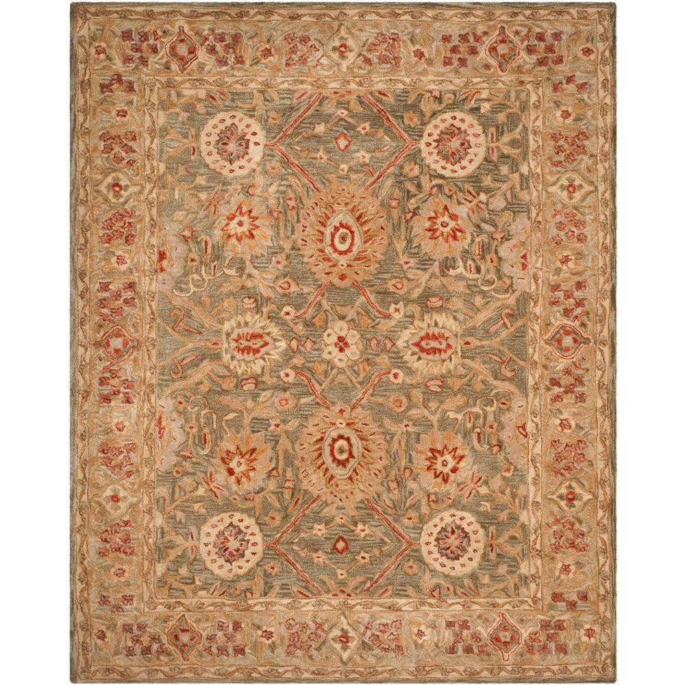 ANATOLIA, BROWN / IVORY, 9' X 12', Area Rug. Picture 1