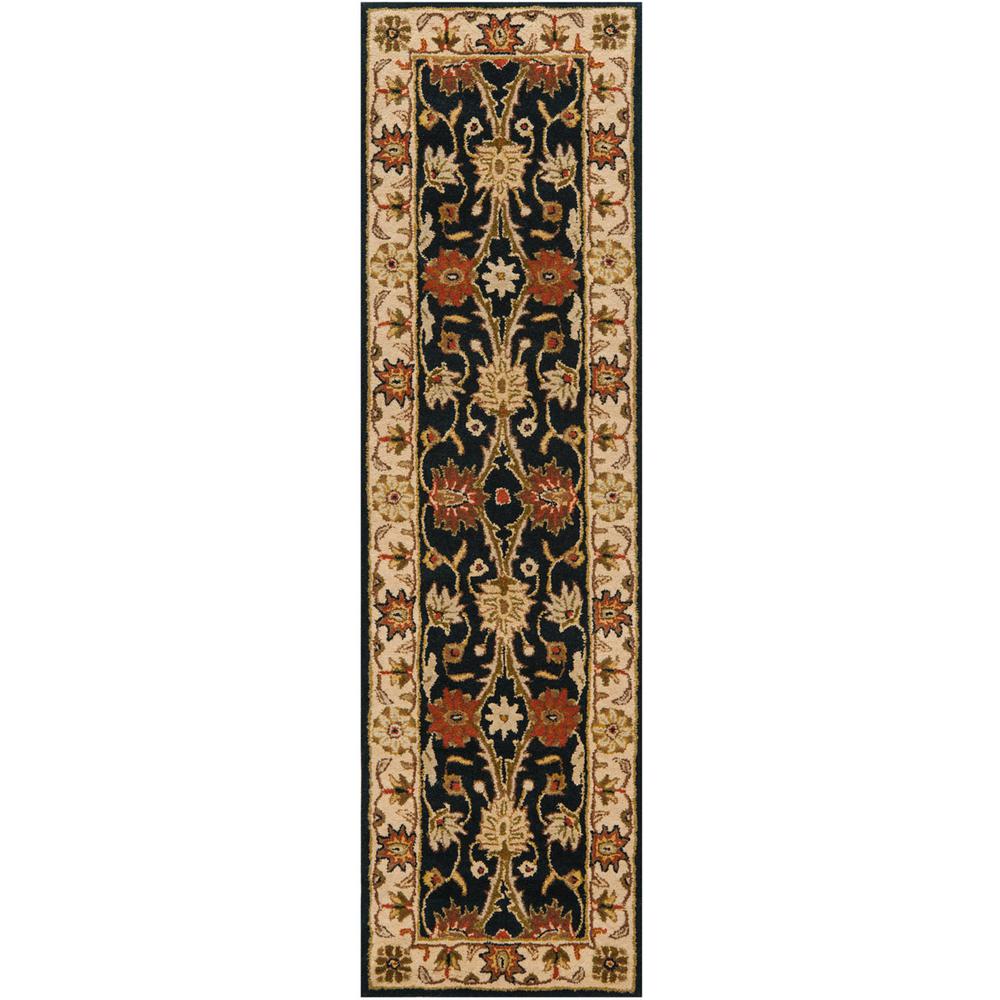 ANTIQUITY, BLACK, 2'-3" X 4', Area Rug, AT249B-24. Picture 1