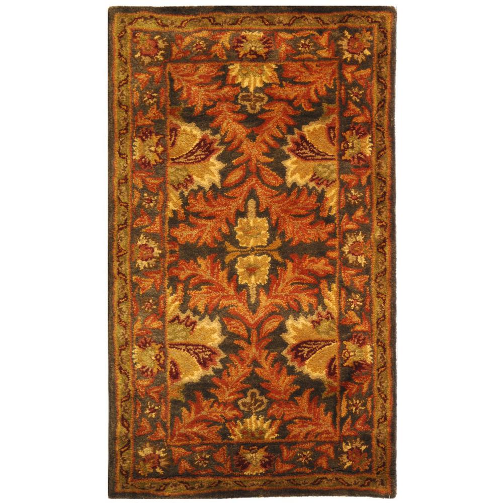 ANTIQUITY, SAGE / GOLD, 2'-3" X 4', Area Rug. Picture 1