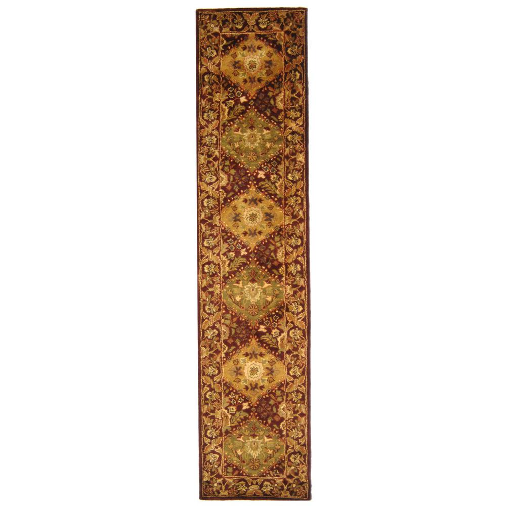 ANTIQUITY, WINE, 2'-3" X 4', Area Rug. Picture 1