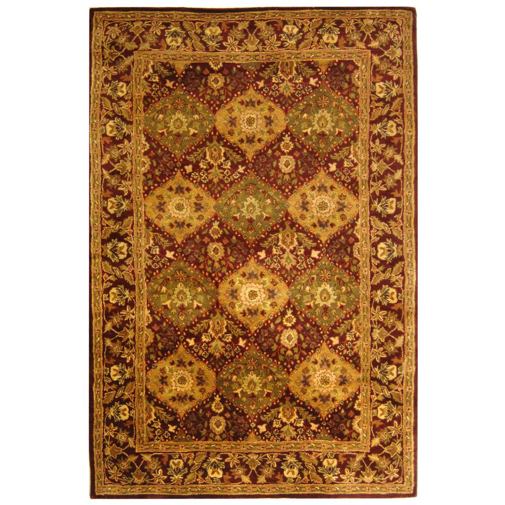 ANTIQUITY, WINE, 6' X 9', Area Rug. Picture 1