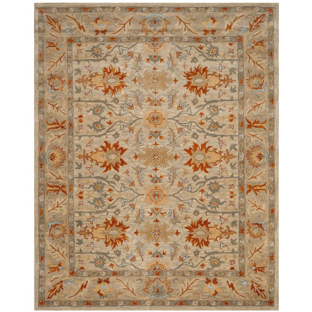 ANTIQUITY, BEIGE / MULTI, 9' X 12', Area Rug. The main picture.