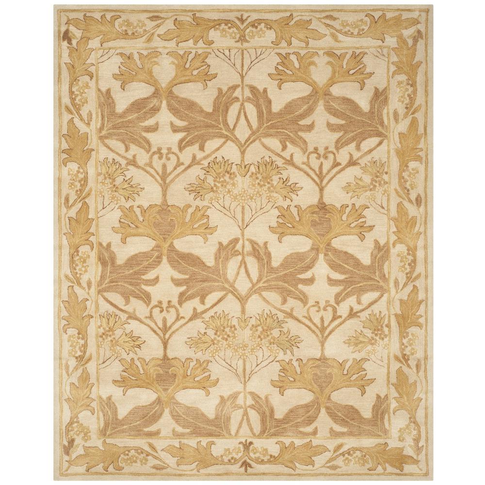 ANTIQUITY, BEIGE / GOLD, 8'-3" X 11', Area Rug. Picture 1