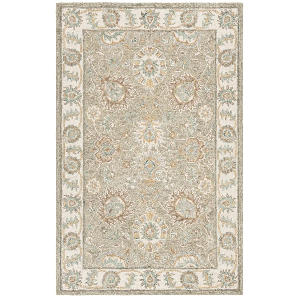 BLOSSOM, SAGE / IVORY, 8' X 10', Area Rug, BLM702W-8. Picture 1