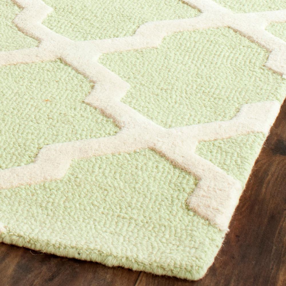 CAMBRIDGE, LIGHT GREEN / IVORY, 9' X 12', Area Rug, CAM121B-9. Picture 1