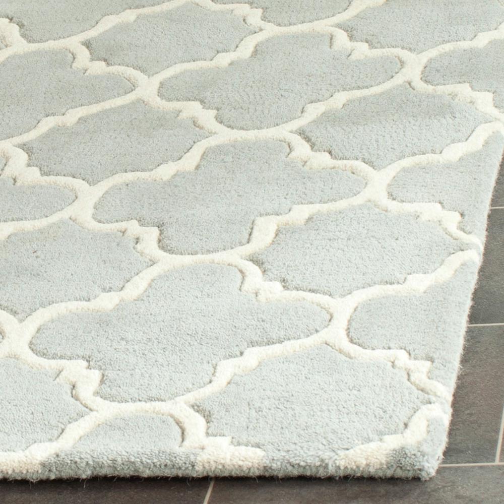 CHATHAM, GREY / IVORY, 2'-3" X 9', Area Rug, CHT717E-29. Picture 1