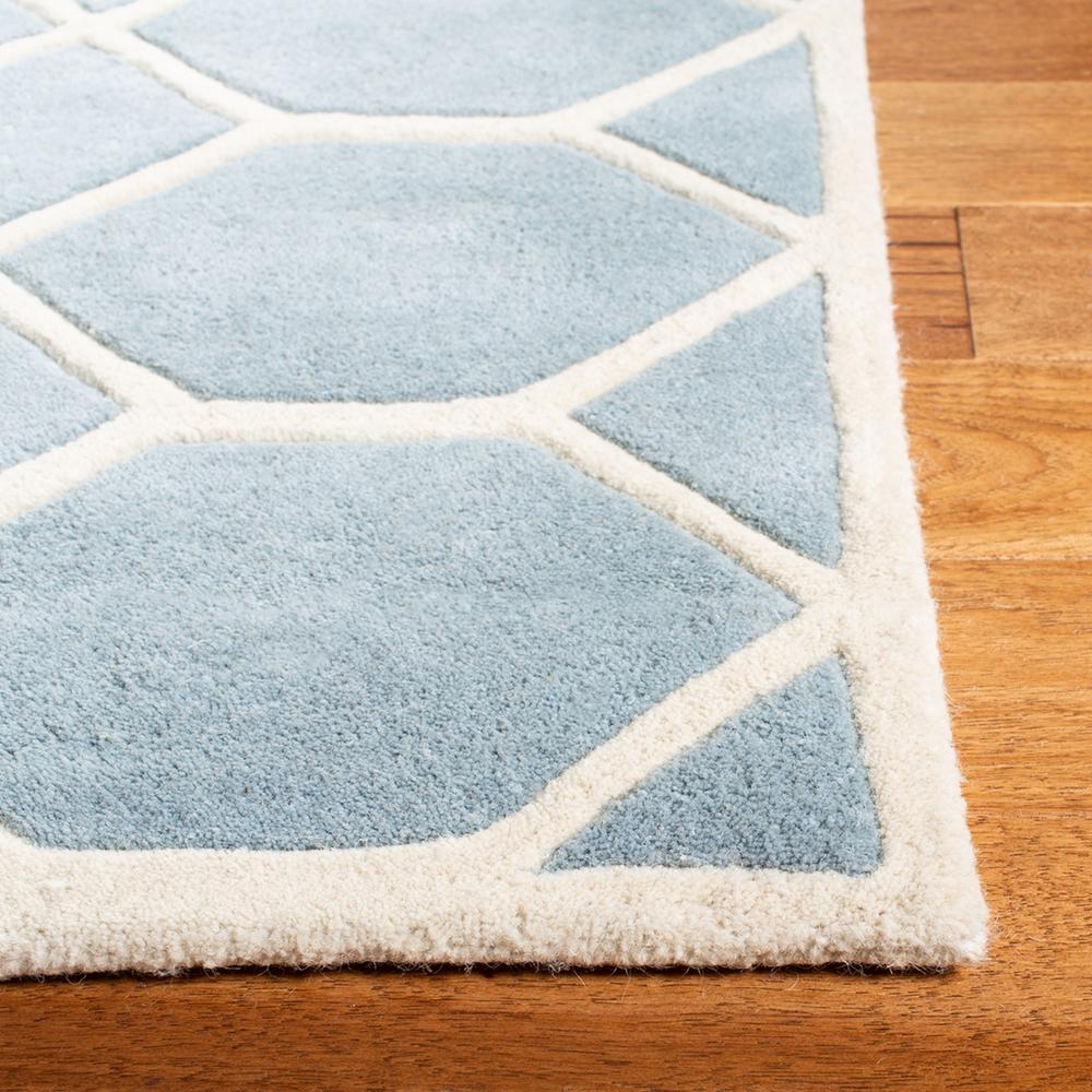 CHATHAM, BLUE / IVORY, 8' X 10', Area Rug, CHT755B-8. Picture 1