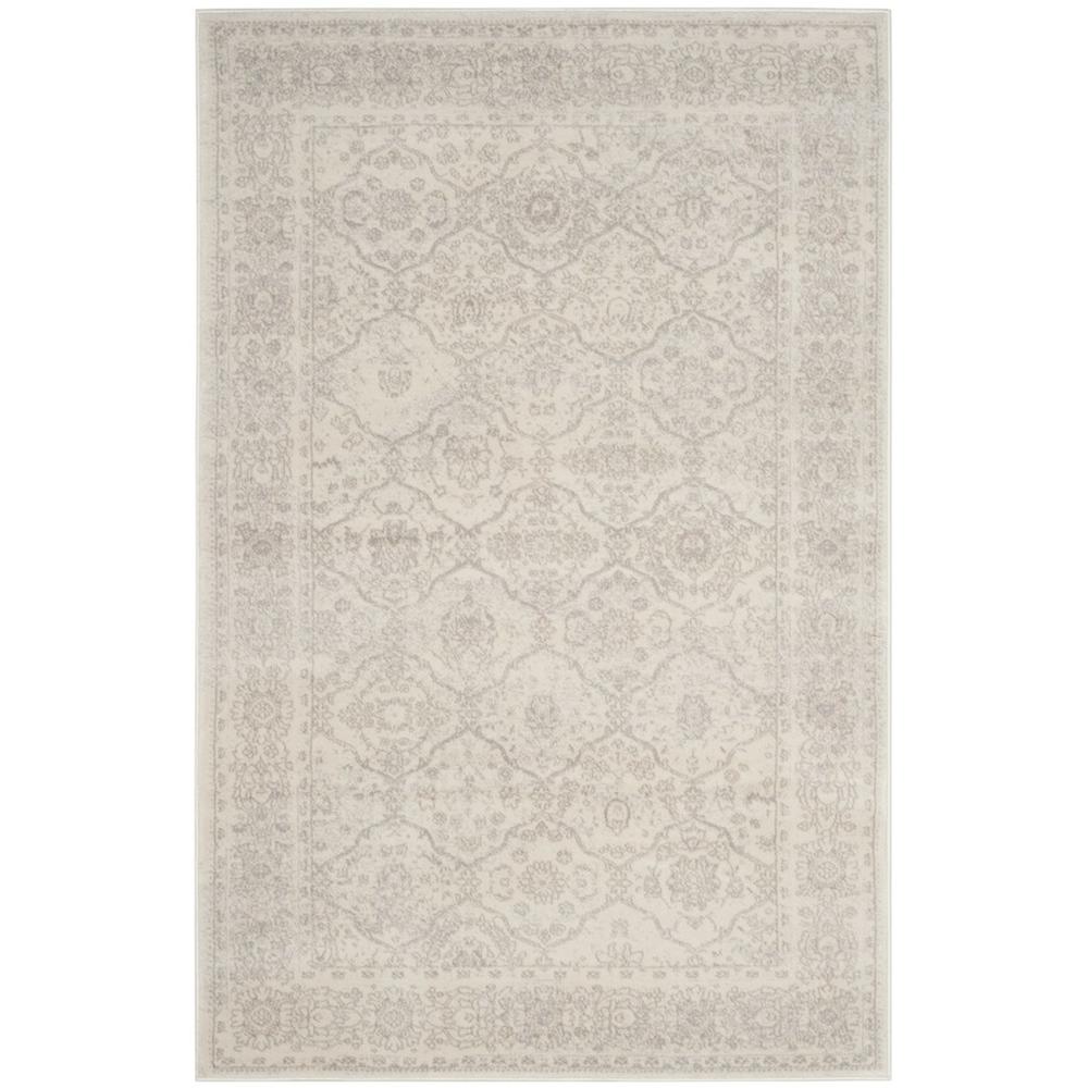 CARNEGIE, CREAM / LIGHT GREY, 5'-1" X 7'-6", Area Rug, CNG691C-5. Picture 1