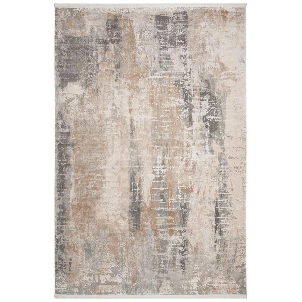 ECLIPSE 100, BEIGE / BROWN, 4' X 6', Area Rug, ECL180B-4. Picture 1
