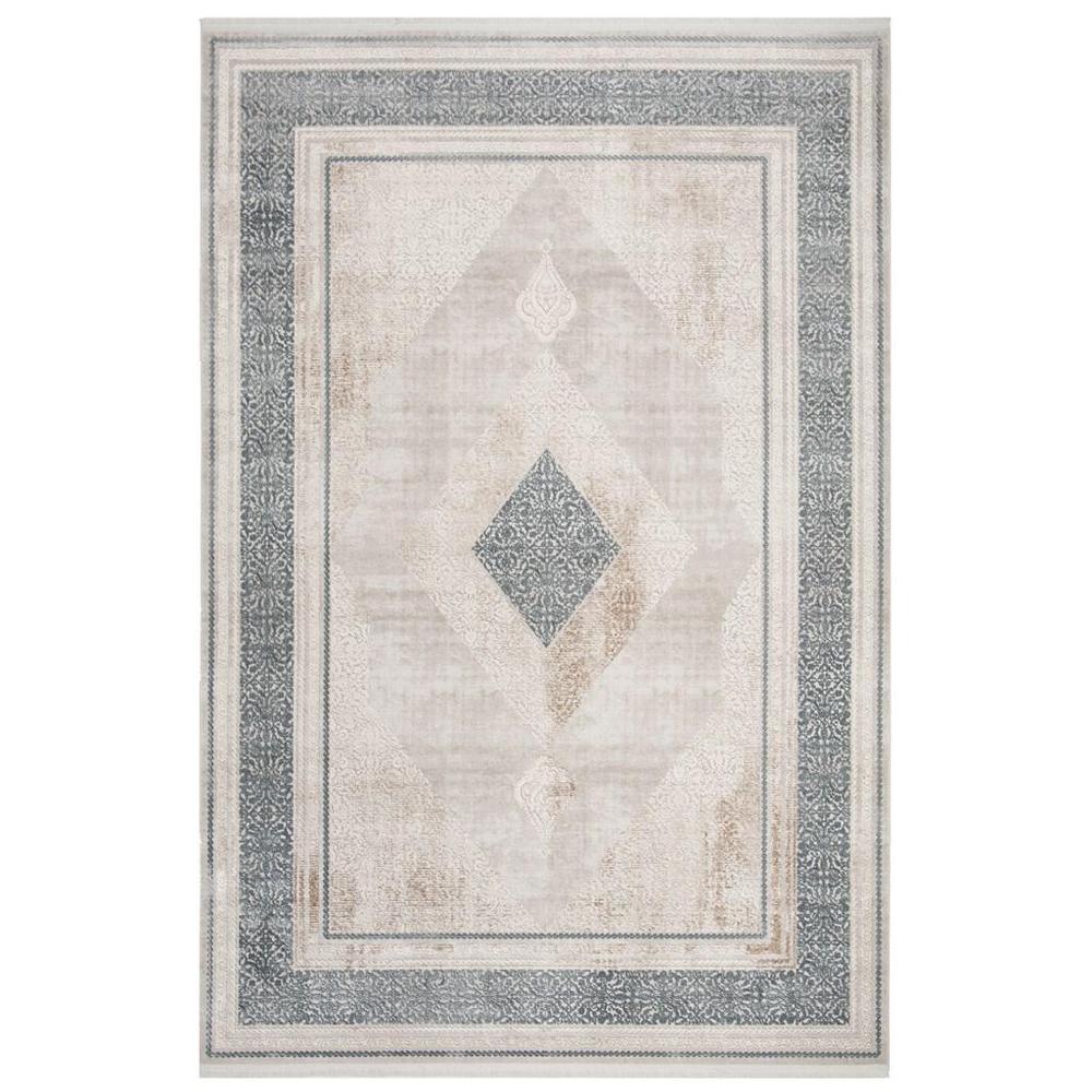 ECLIPSE 100, BEIGE / GREY, 4' X 6', Area Rug, ECL183B-4. Picture 1