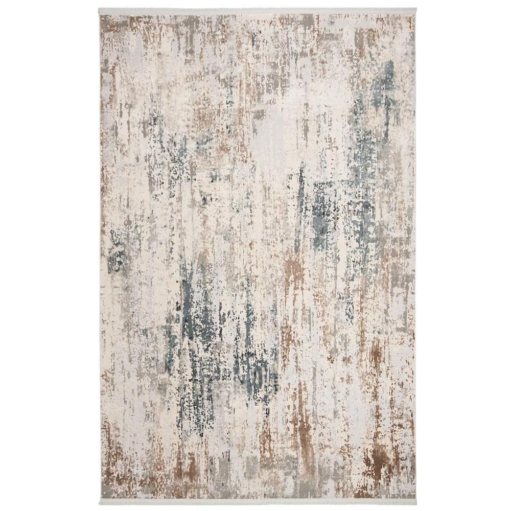 ECLIPSE 100, BEIGE / GREY, 4' X 6', Area Rug, ECL184B-4. Picture 1