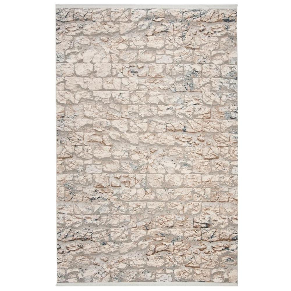 ECLIPSE 100, BEIGE / LIGHT GREY, 4' X 6', Area Rug, ECL185B-4. Picture 1