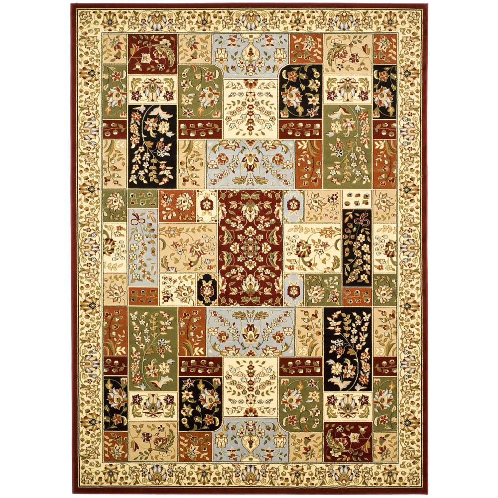 LYNDHURST, MULTI / IVORY, 8' X 11', Area Rug, LNH318A-8. Picture 1