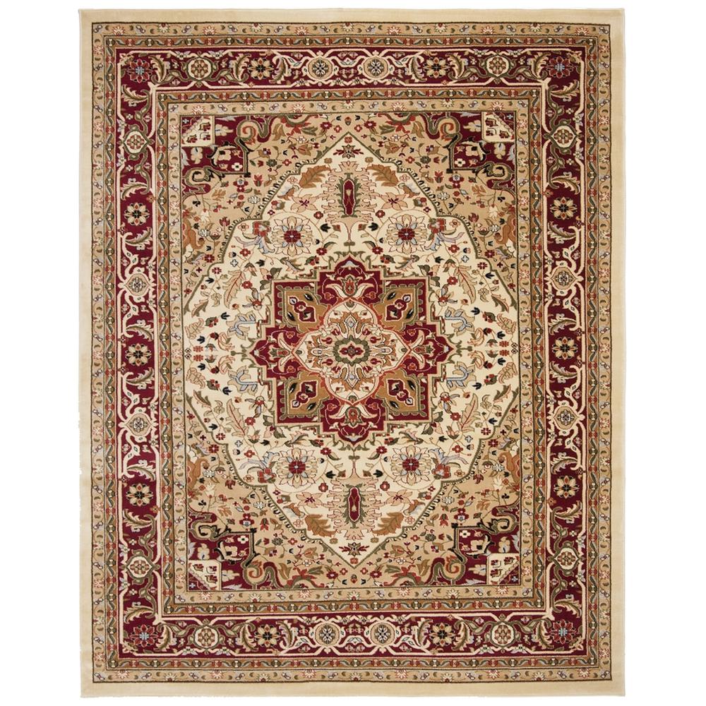 LYNDHURST, IVORY / RED, 8' X 11', Area Rug, LNH330A-8. Picture 1