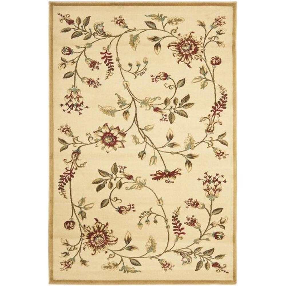 LYNDHURST, IVORY / MULTI, 6'-7" X 9'-6", Area Rug, LNH552-1291-7. Picture 1