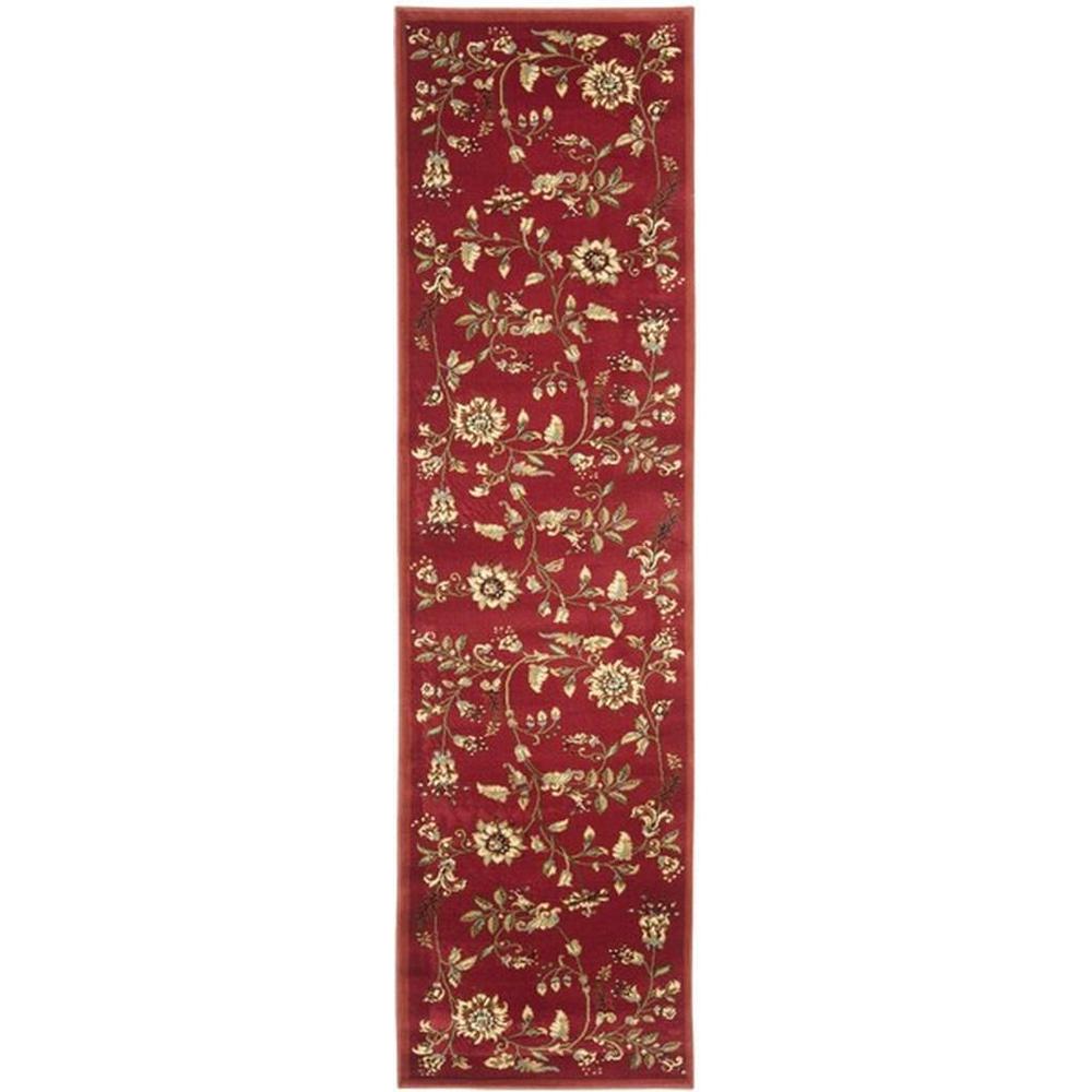 LYNDHURST, RED / MULTI, 2'-3" X 8', Area Rug, LNH552-4091-28. Picture 1