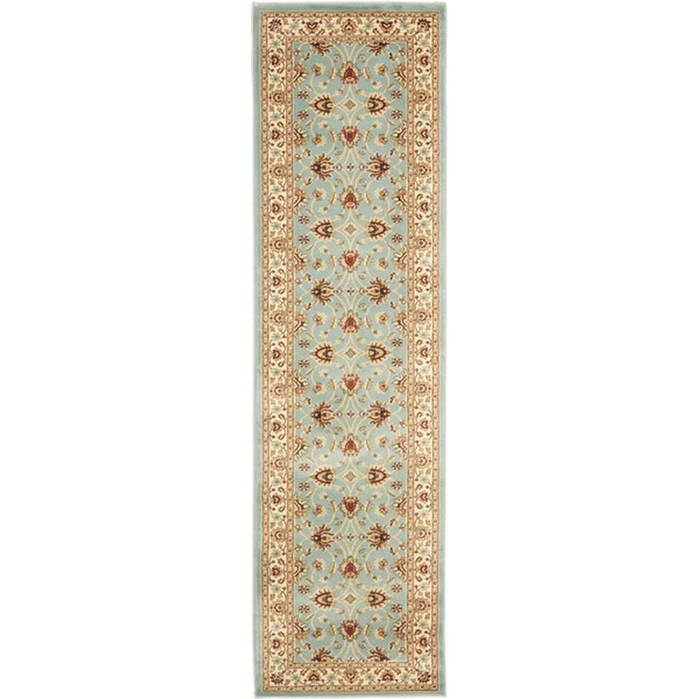 LYNDHURST, BLUE / IVORY, 2'-3" X 8', Area Rug, LNH553-6512-28. Picture 1