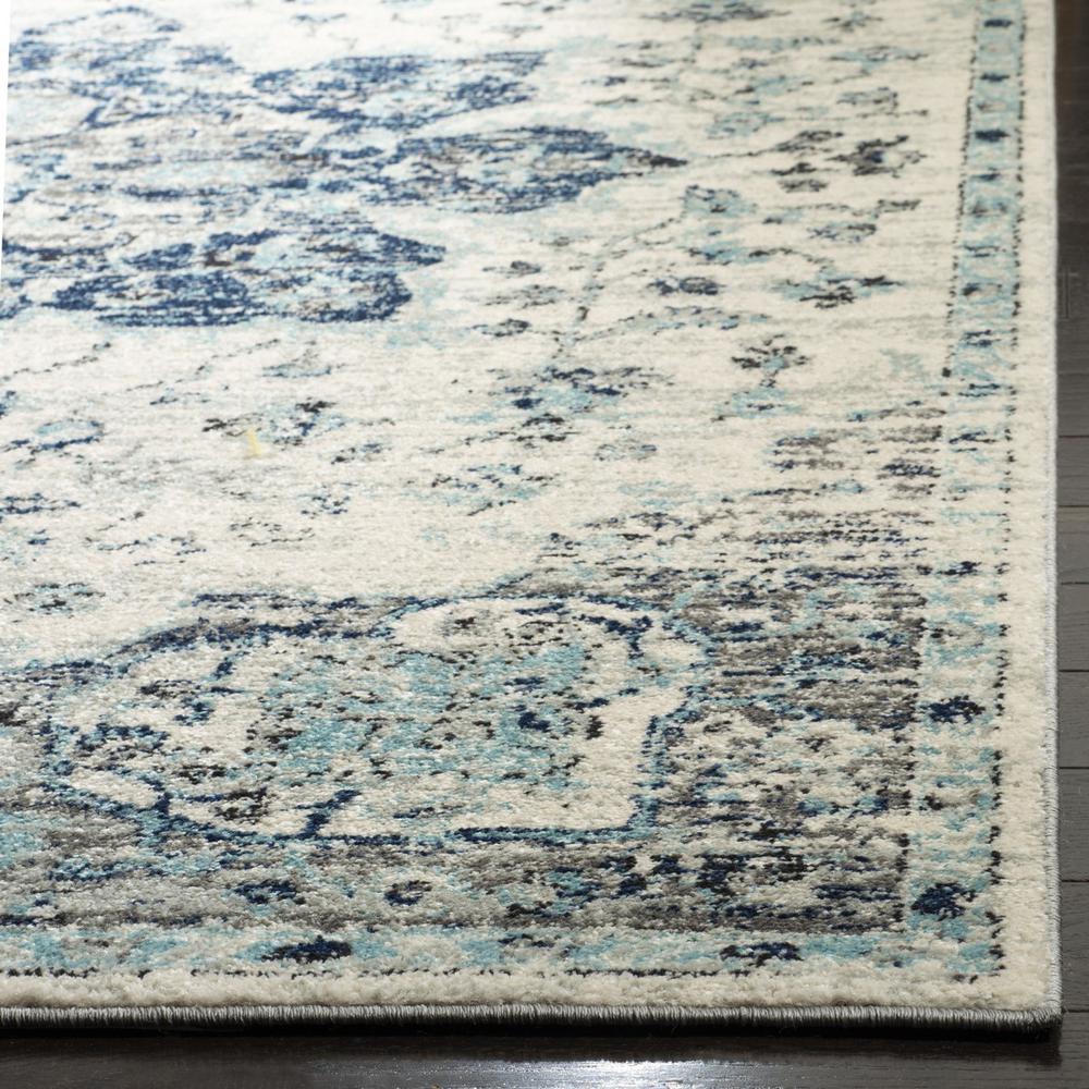 MADISON 900, IVORY / NAVY, 8' X 10', Area Rug. Picture 1