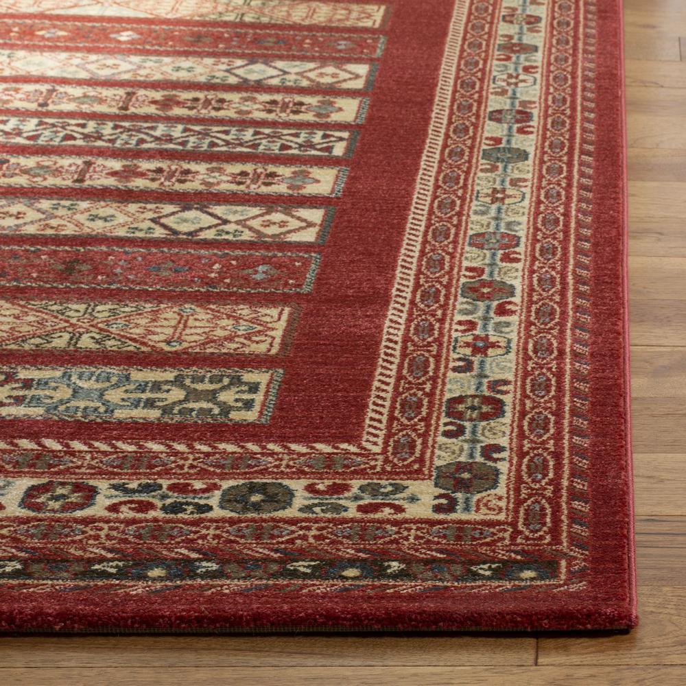 MAHAL, RED / CREME, 5'-1" X 7'-7", Area Rug, MAH636Q-5. The main picture.