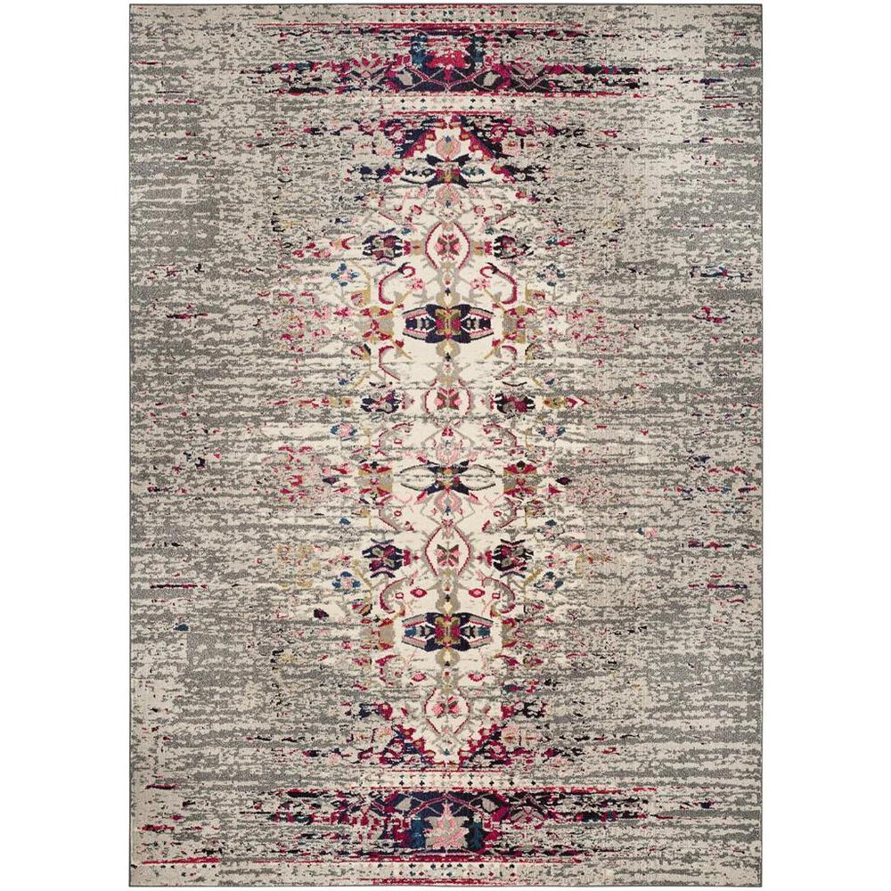 MONACO, GREY / IVORY, 9' X 12', Area Rug, MNC209T-9. The main picture.