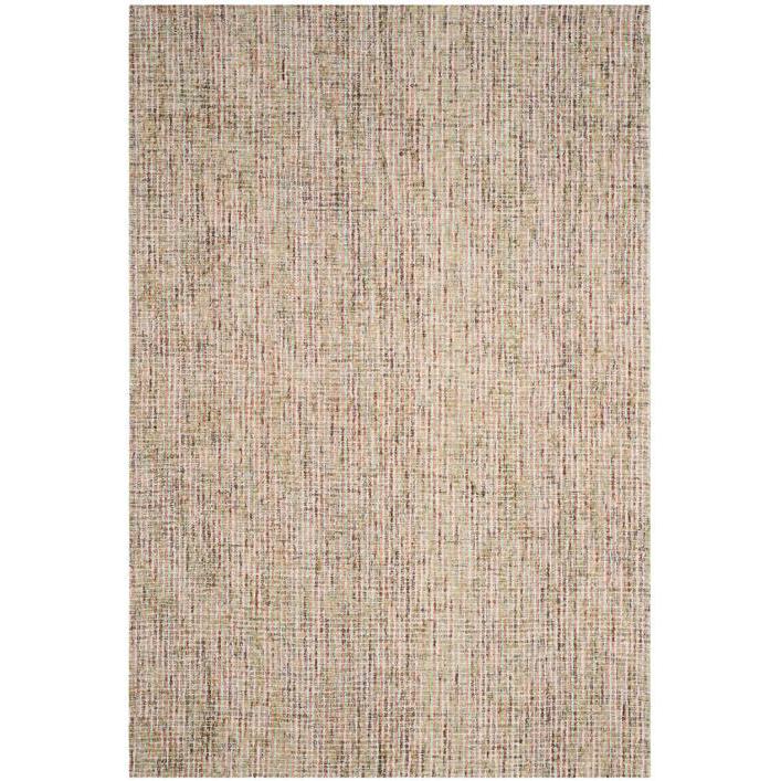 Abstract, GOLD / BLUE, 6' X 6' Square, Area Rug. Picture 1