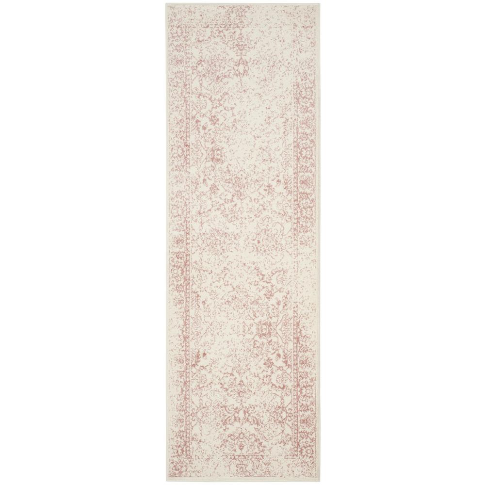 Adirondack, IVORY / ROSE, 2'-6" X 8', Area Rug. The main picture.