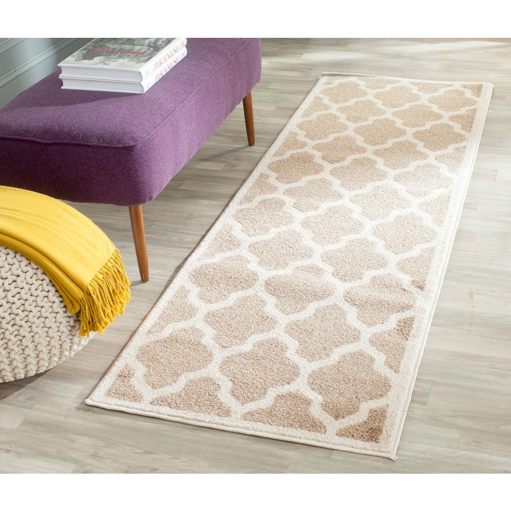AMHERST, WHEAT / BEIGE, 2'-3" X 22', Area Rug. Picture 1
