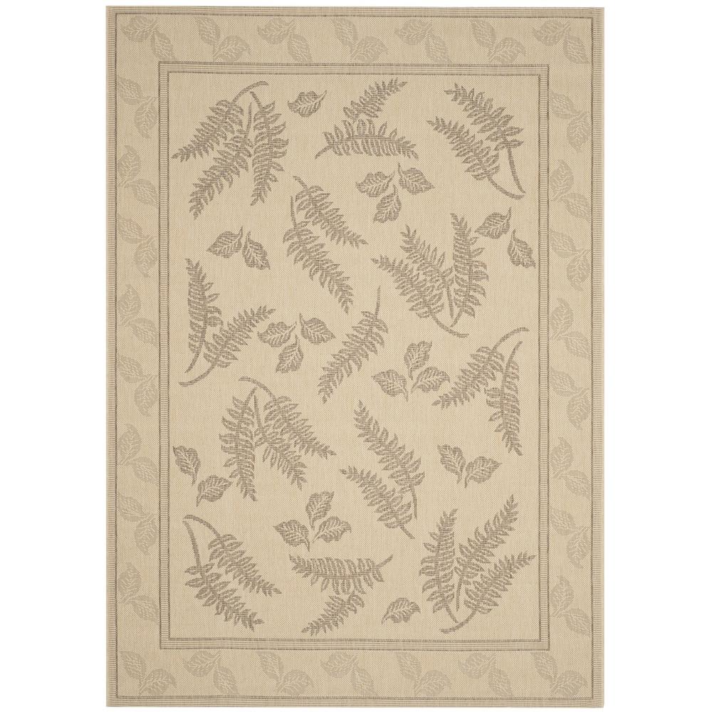 COURTYARD, NATURAL / BROWN, 4' X 5'-7", Area Rug, CY0772-3001-4. Picture 1