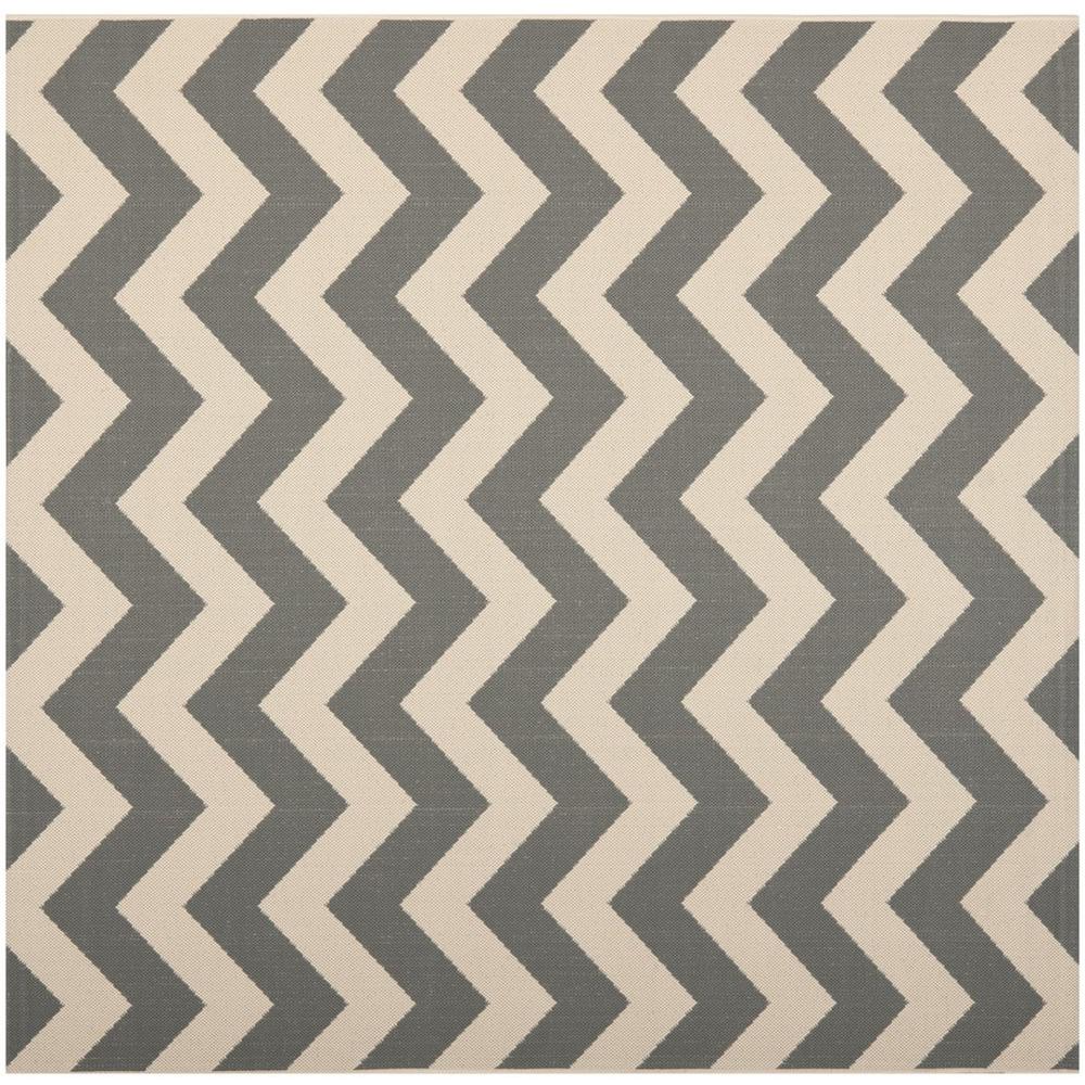 COURTYARD, GREY / BEIGE, 7'-10" X 7'-10" Square, Area Rug, CY6244-246-8SQ. Picture 1