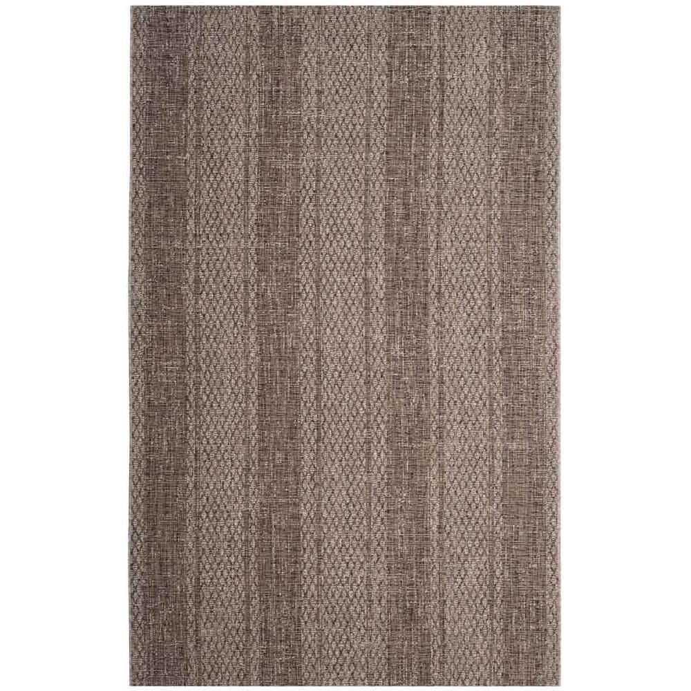 COURTYARD, LIGHT BEIGE / LIGHT BROWN, 4' X 5'-7", Area Rug, CY8736-36312-4. Picture 1