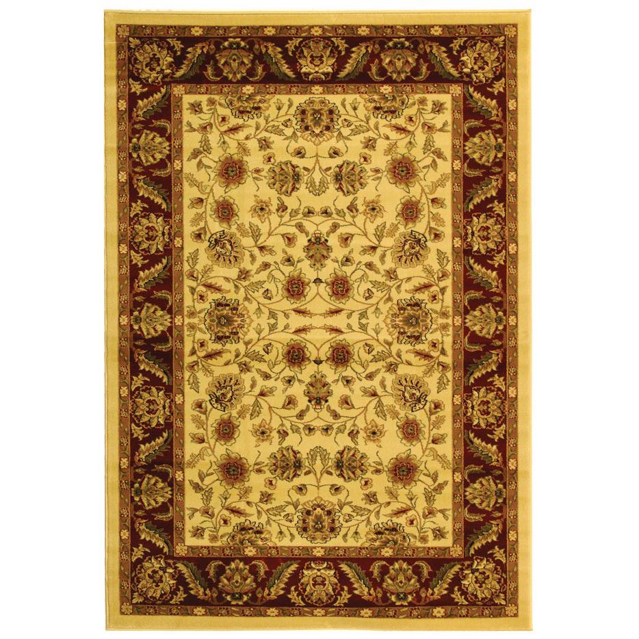 LYNDHURST, IVORY / RED, 6' X 9', Area Rug, LNH215A-6. Picture 1