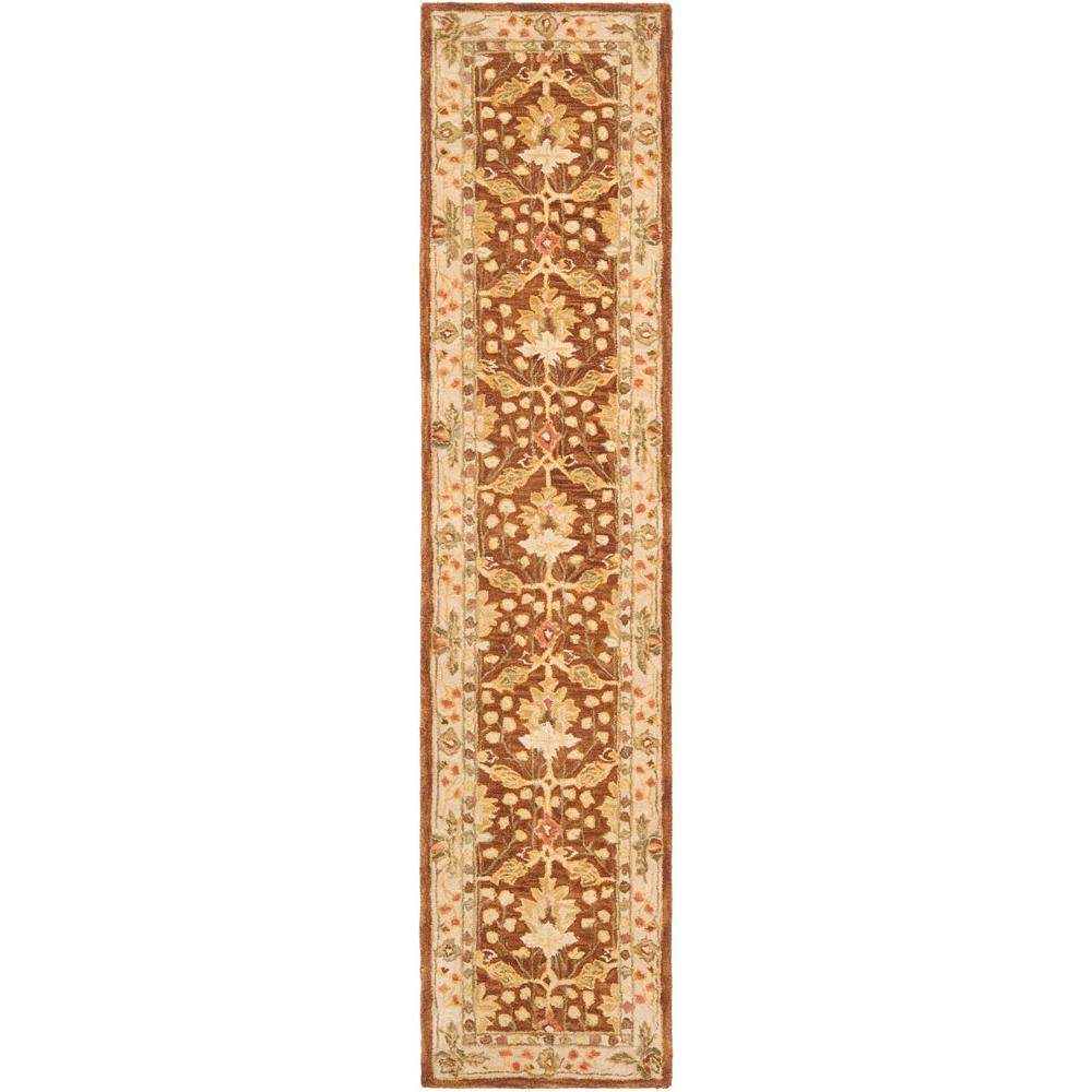 ANATOLIA, BROWN / BEIGE, 2'-3" X 8', Area Rug, AN540B-28. Picture 1