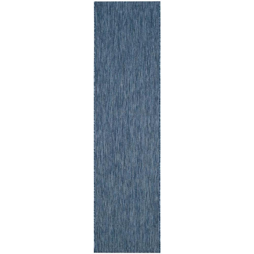 COURTYARD, NAVY / NAVY, 2'-3" X 8', Area Rug, CY8520-36822-28. Picture 1