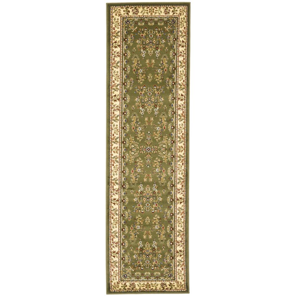LYNDHURST, SAGE / IVORY, 2'-3" X 6', Area Rug, LNH331C-26. The main picture.