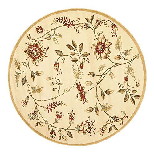 LYNDHURST, IVORY / MULTI, 5'-3" X 5'-3" Round, Area Rug, LNH552-1291-5R. Picture 1