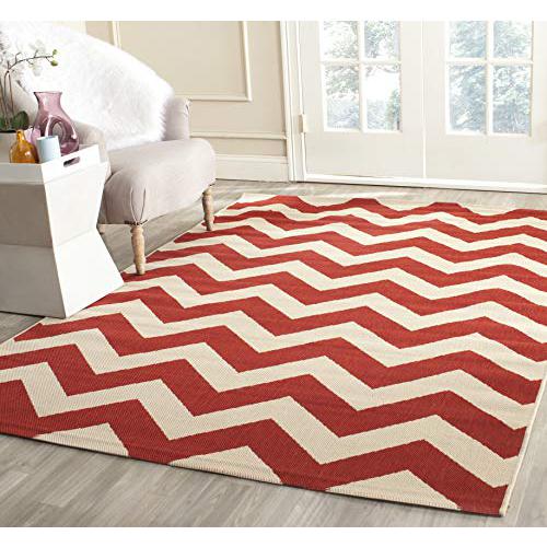 COURTYARD, RED, 4' X 4' Square, Area Rug, CY6244-248-4SQ. Picture 1