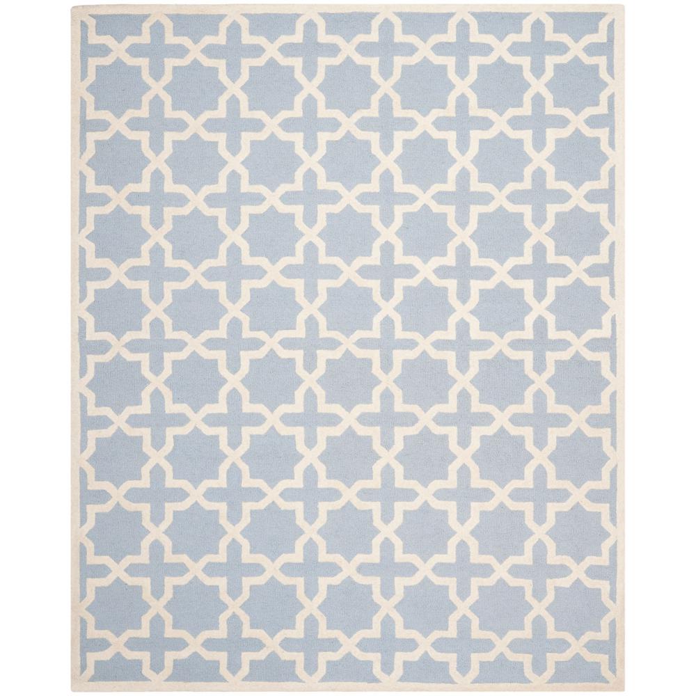 CAMBRIDGE, LIGHT BLUE / IVORY, 9' X 12', Area Rug, CAM125A-9. The main picture.