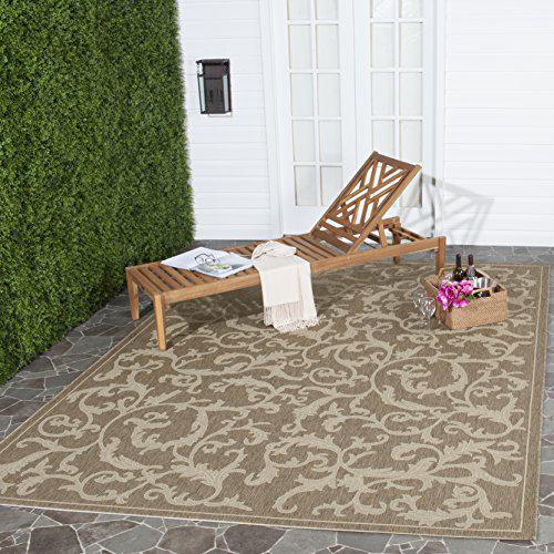 COURTYARD, BROWN / NATURAL, 9' X 12', Area Rug, CY2653-3009-9. The main picture.