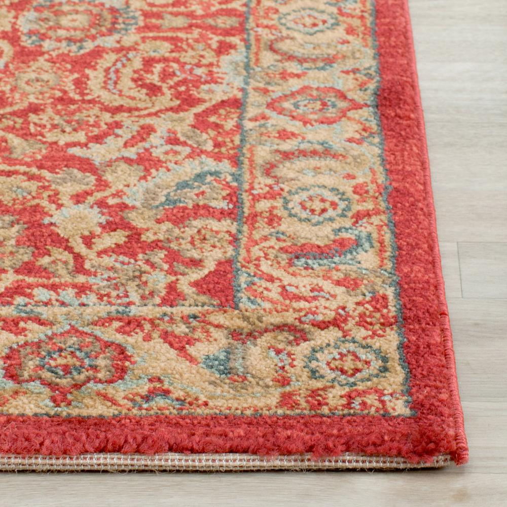MAHAL, RED / NATURAL, 2'-2" X 6', Area Rug, MAH699A-26. Picture 1
