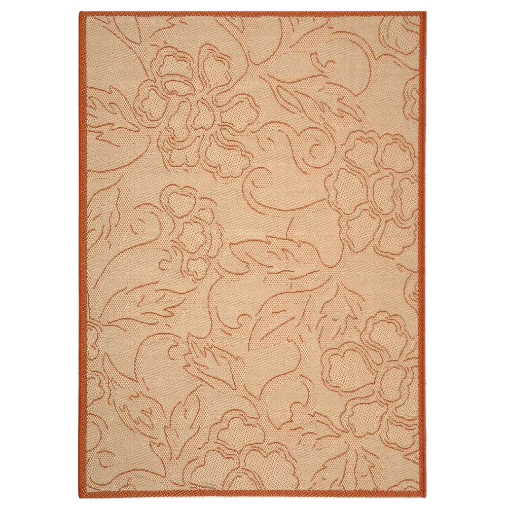 COURTYARD, NATURAL / TERRA, 7'-10" X 7'-10" Square, Area Rug, CY2726-3201-8SQ. Picture 1
