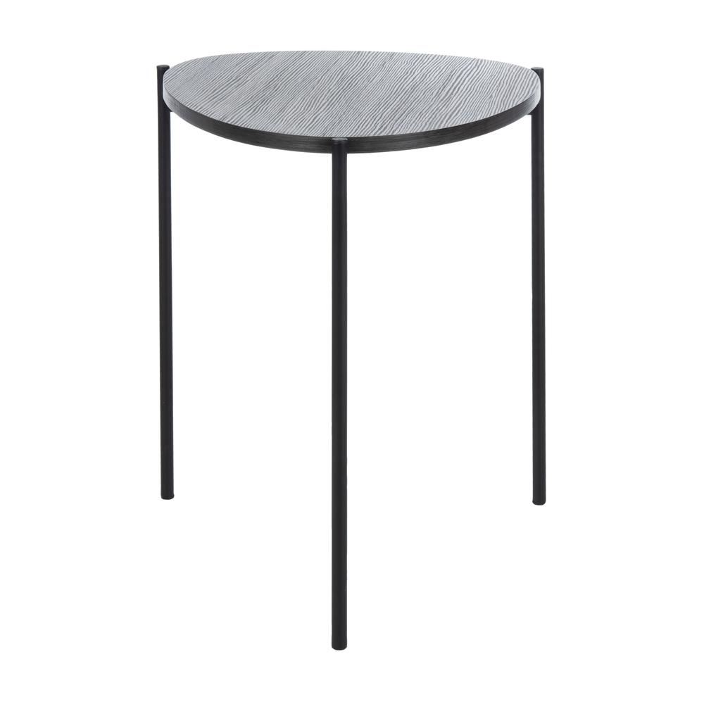 Sven Side Table, Dark Grey Oak/Black. Picture 7