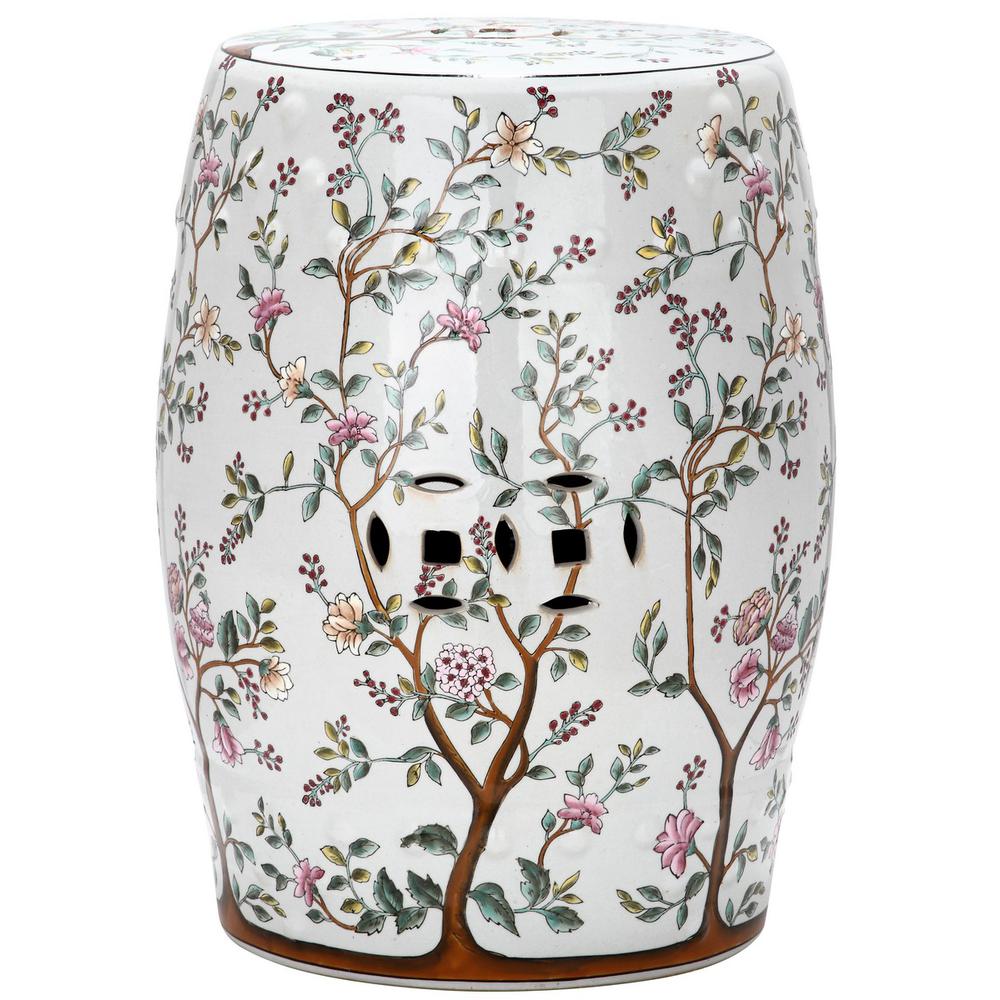 BLOOMING TREE GARDEN STOOL. Picture 1