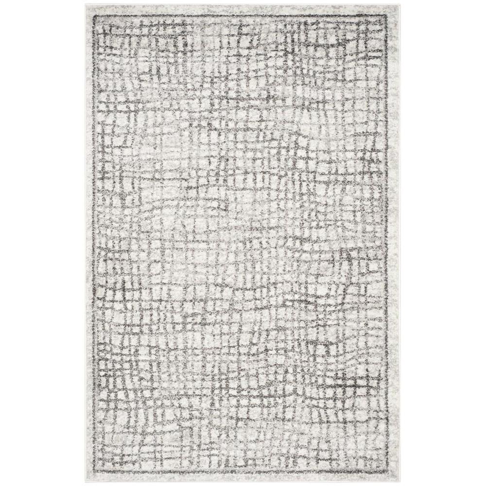 Adirondack, SILVER / IVORY, 10' X 14', Area Rug, ADR103B-10. Picture 1