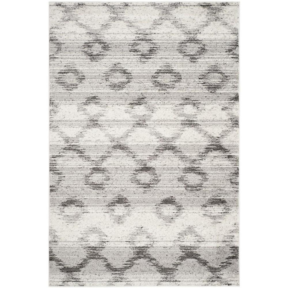 Adirondack, SILVER / CHARCOAL, 5'-1" X 7'-6", Area Rug, ADR106P-5. Picture 1