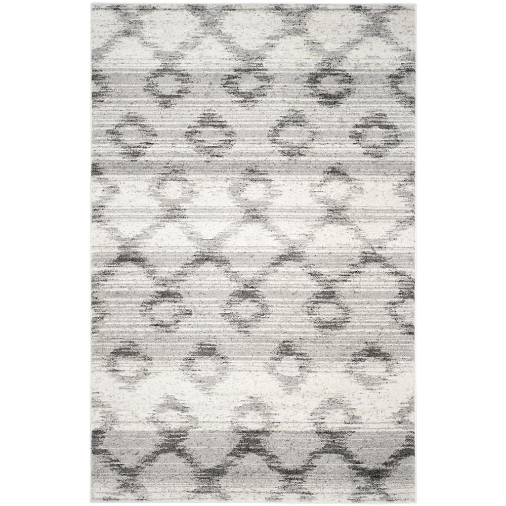 Adirondack, SILVER / CHARCOAL, 6' X 9', Area Rug, ADR106P-6. Picture 1
